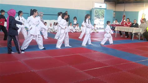 taekwondo beyaz kuşak sınavı